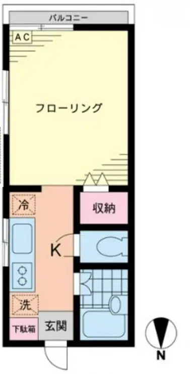 クリアTK 2階階 間取り