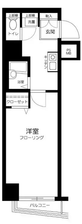 プレール三田 5階階 間取り