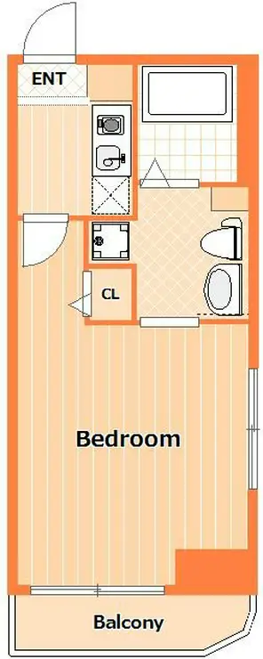 グリフィン横浜・弁天通り 9階階 間取り