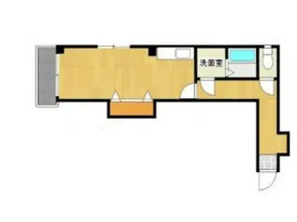 ヴィーナス英賀保(ワンルーム/2階)の間取り写真