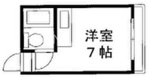 RH小阪(ワンルーム/5階)の間取り写真