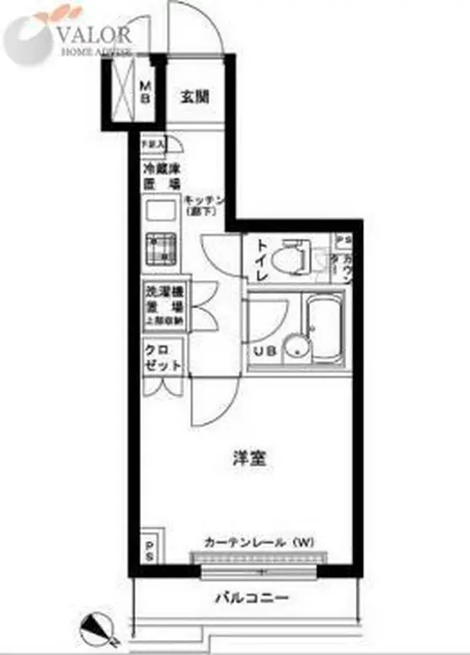 ルーブル下丸子 3階階 間取り