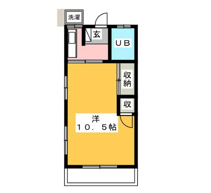 コスモス 1階階 間取り