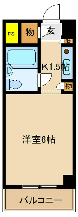 トップ南流山 4階階 間取り