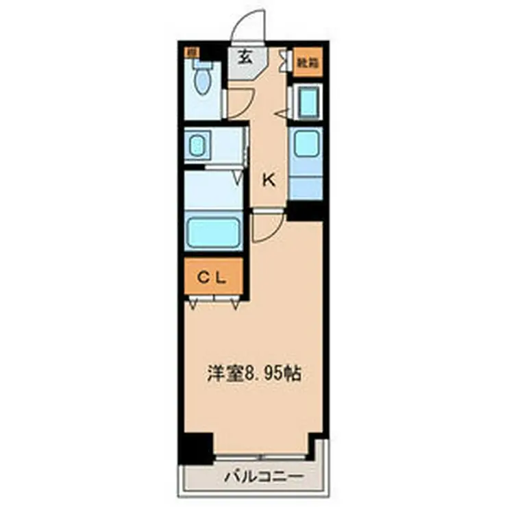 アレグレット千住宿 8階階 間取り