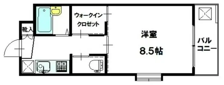 エムズ3 3階階 間取り