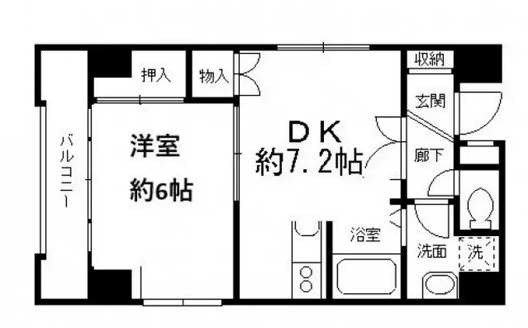 クレインハウス 3階階 間取り