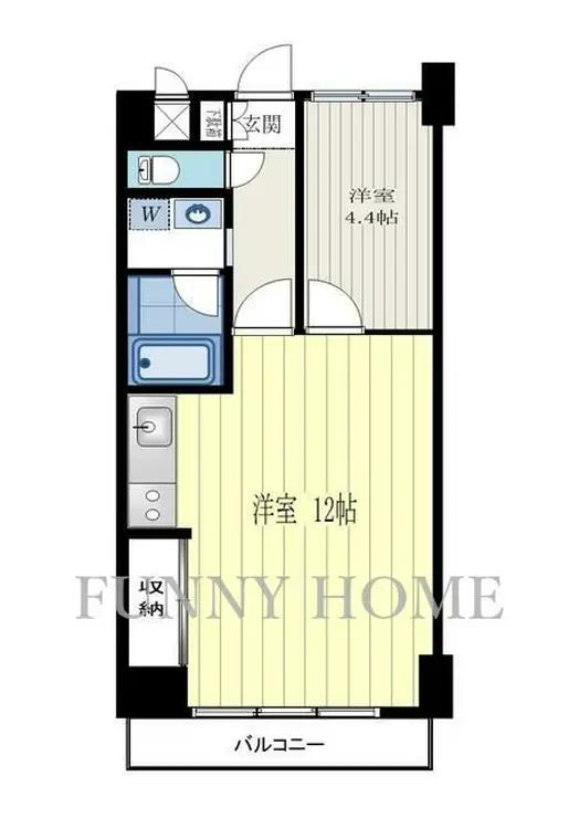 藤和三軒茶屋コープ 9階階 間取り