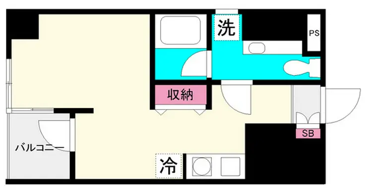 ミシナビル 4階階 間取り