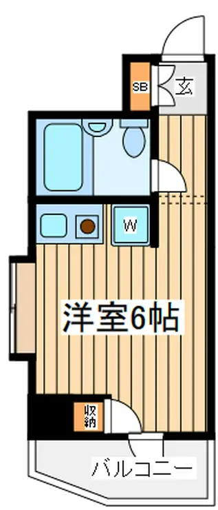 ライオンズマンション相模原第6 7階階 間取り