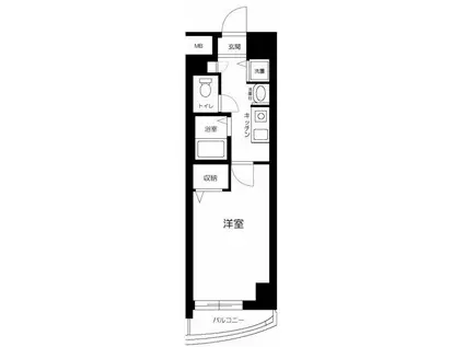 AZALEAHOUSE練馬(1K/3階)の間取り写真