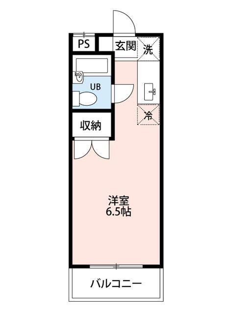 ニューシティーMATSUMOTO(ワンルーム/1階)の間取り写真
