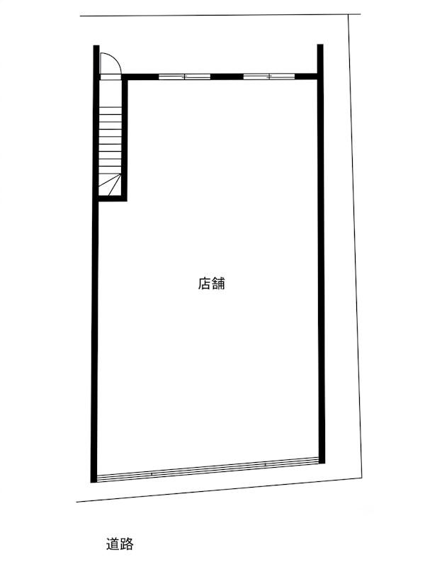 栄芳ビル(1K/1階)の間取り写真