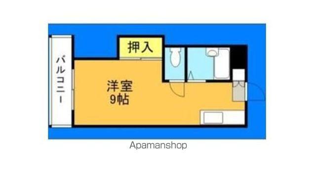 愛宕ハイムA棟(ワンルーム/1階)の間取り写真