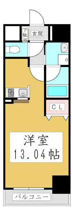 ベルナティオ 7階階 間取り
