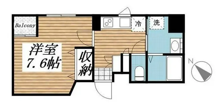 CASAFELICE 9階階 間取り