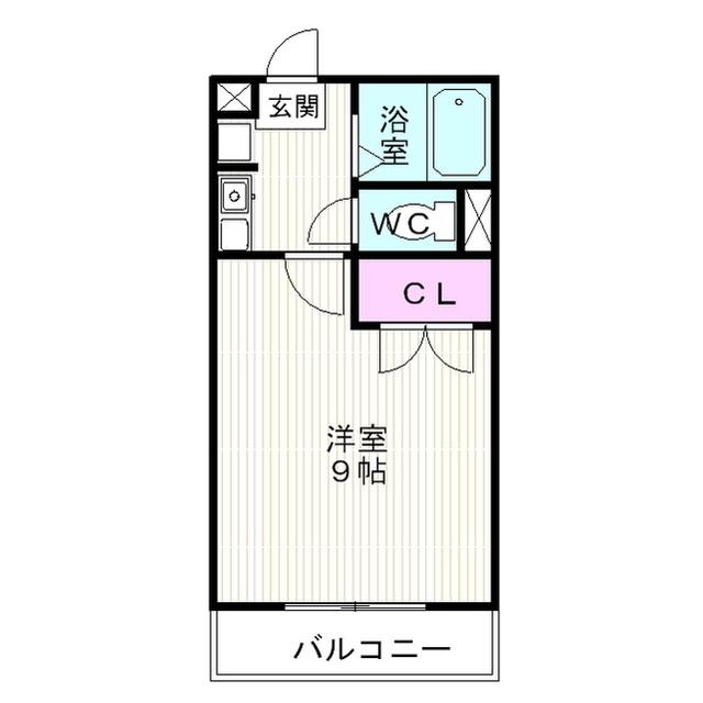 エミネンスプラザ(1K/1階)の間取り写真