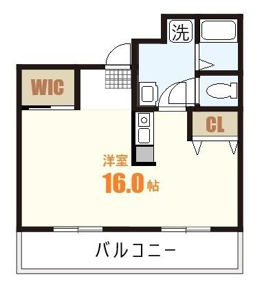 JSビル祇園(ワンルーム/5階)の間取り写真