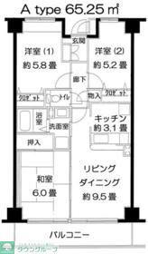 ドルチェコート(3LDK/3階)の間取り写真