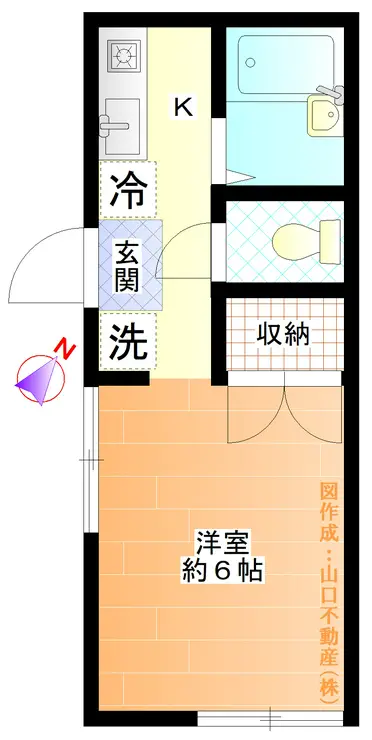 暁ガーデン 1階階 間取り