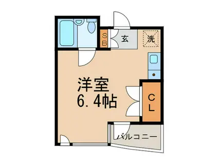 コモド駒込ハイツ(ワンルーム/3階)の間取り写真