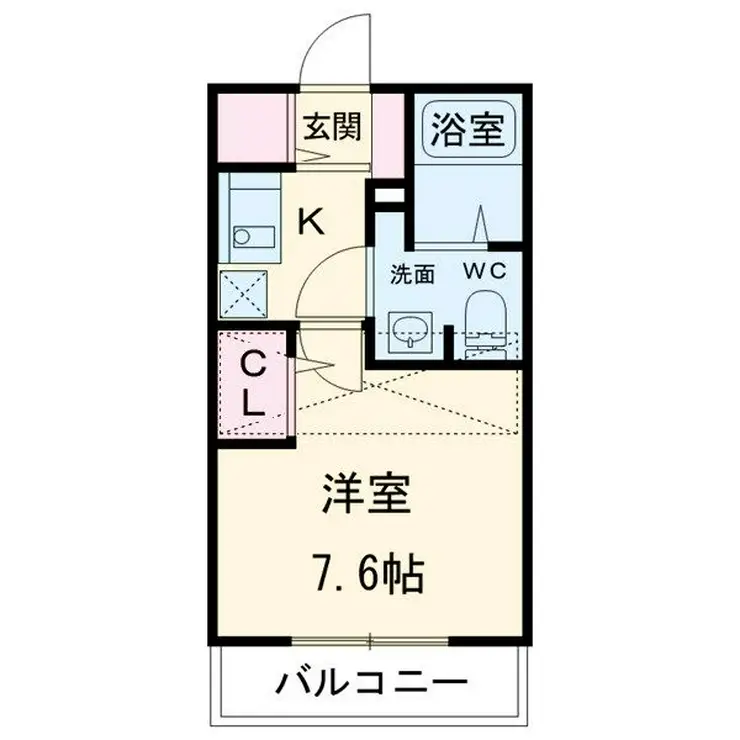 パルティール 1階階 間取り