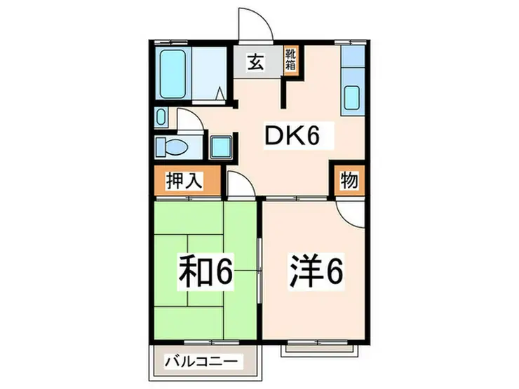 スタインハイム 2階階 間取り