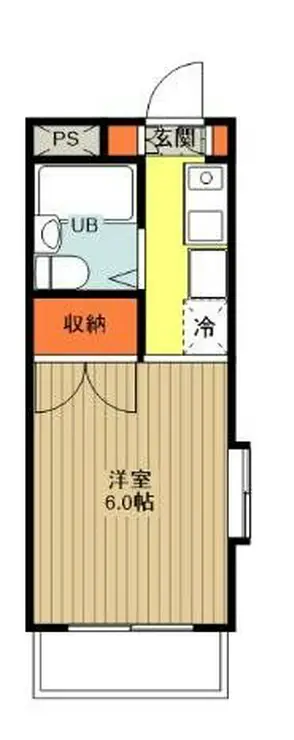 ペアヒルズ大和田 2階階 間取り