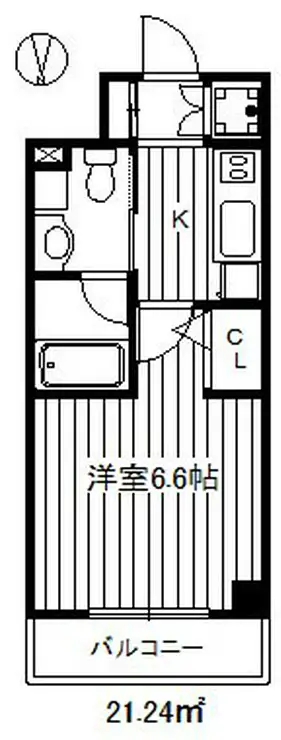 THEパームス東武練馬 8階階 間取り
