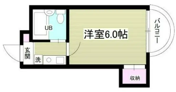 サンシティ稲田堤第5 3階階 間取り