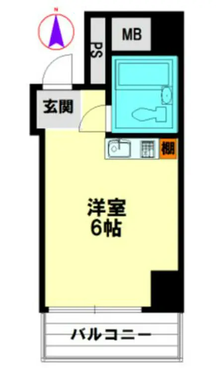 ライオンズマンション東池袋 2階階 間取り