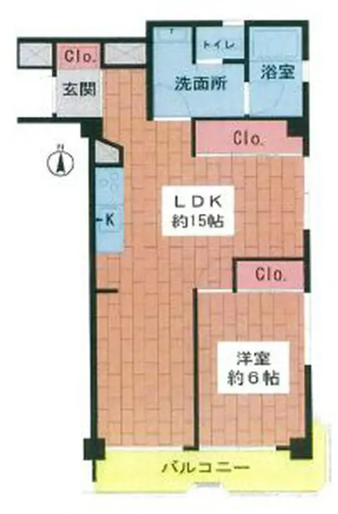 セイワ東陽マンション 3階階 間取り