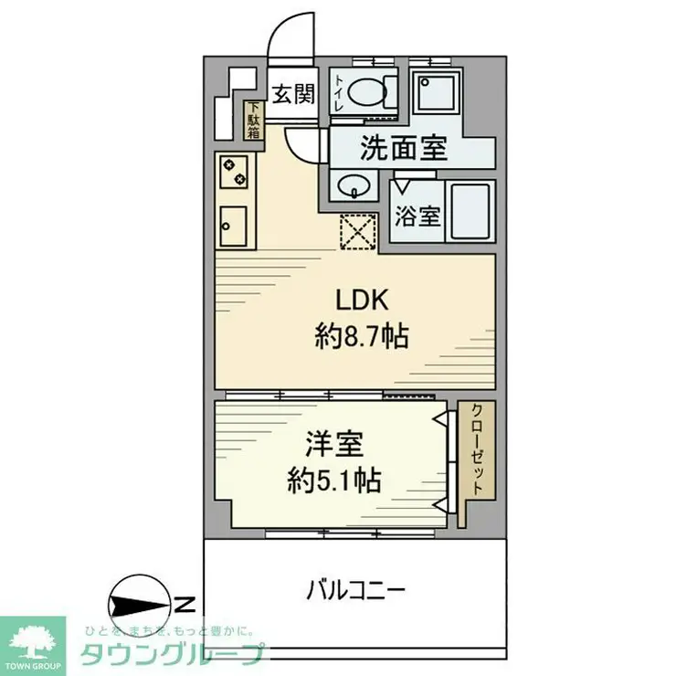 セントラルビル 4階階 間取り