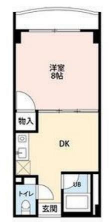 プロビデンス花畑(1DK/5階)の間取り写真