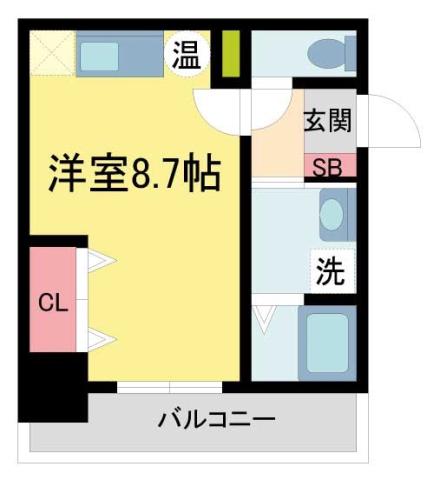 SANKO エグゼクティブアネックス(1K/7階)の間取り写真