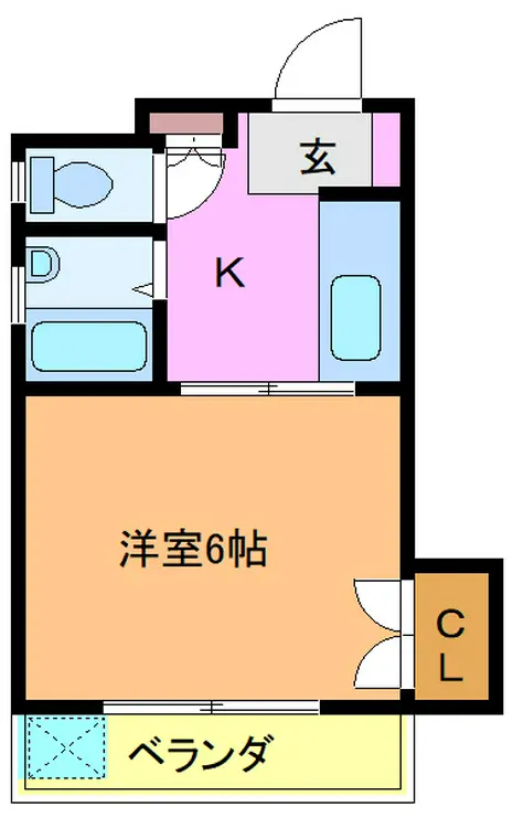 ラヤマコーポ 4階階 間取り