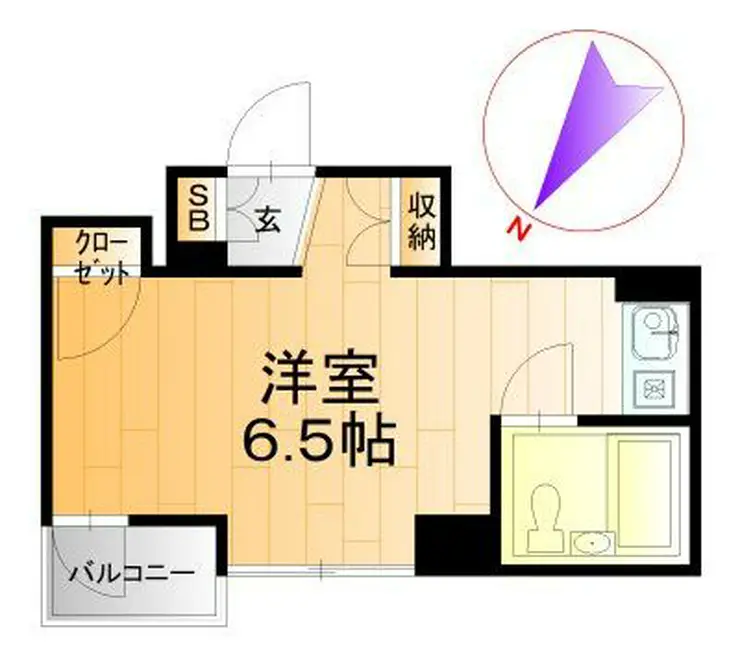 モンテビスタ 3階階 間取り