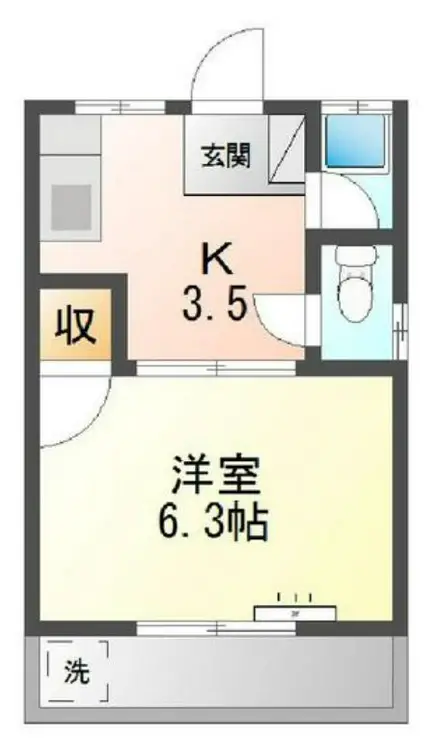 レニーハイツ 2階階 間取り