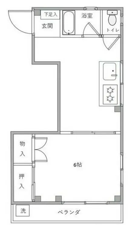 鈴木ビル 3階階 間取り