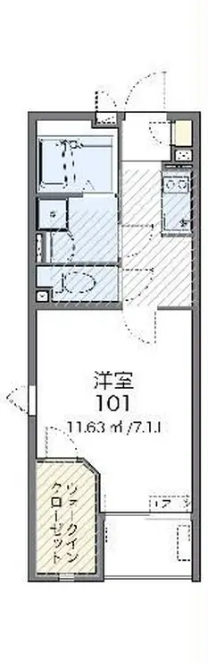 レオネクストセレーノ 2階階 間取り