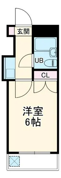 クレッセントワタナベ 2階階 間取り