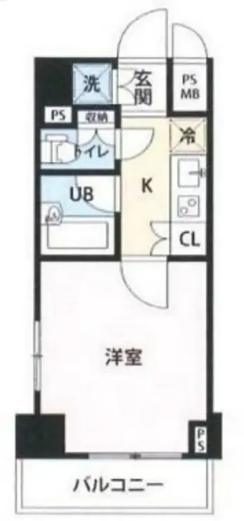 ルーブル東蒲田 6階階 間取り