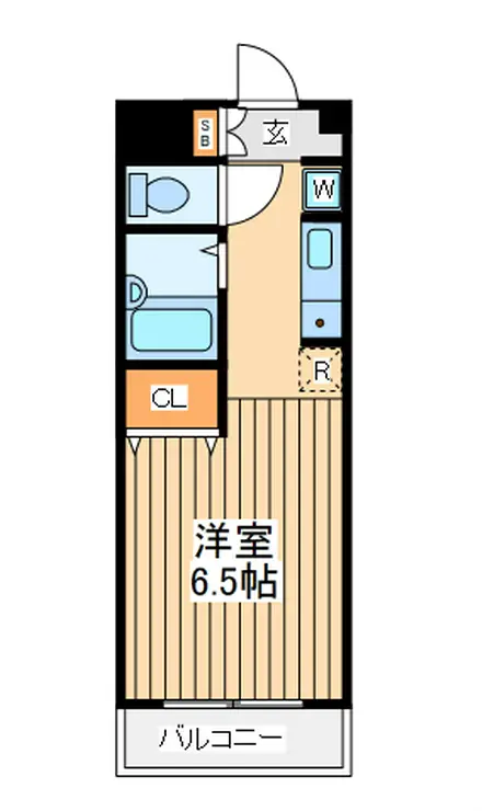 ダジュール 5階階 間取り