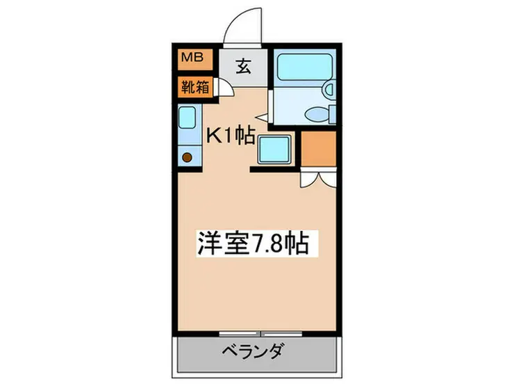 レーベンハイム 2階階 間取り