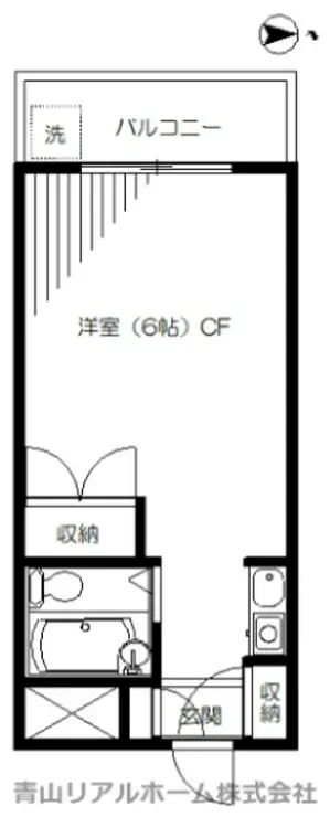 レスポワール中馬込 4階階 間取り
