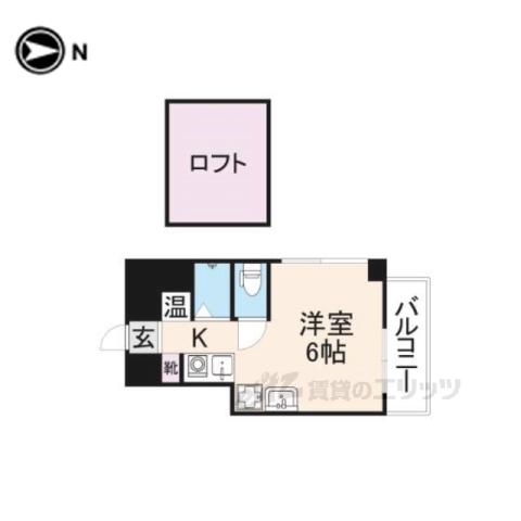 Y・Dビル(1K/3階)の間取り写真