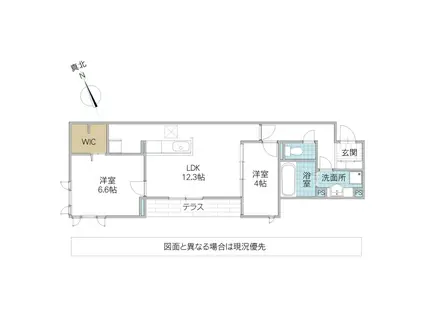 DS LIEN B B号地(2LDK/1階)の間取り写真