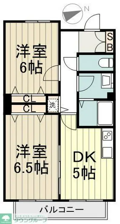 ボナール松庵 2階階 間取り