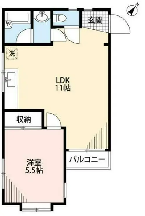 ロワール栗木台 3階階 間取り
