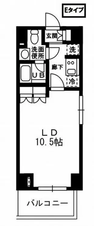 レジディア杉並方南町 5階階 間取り